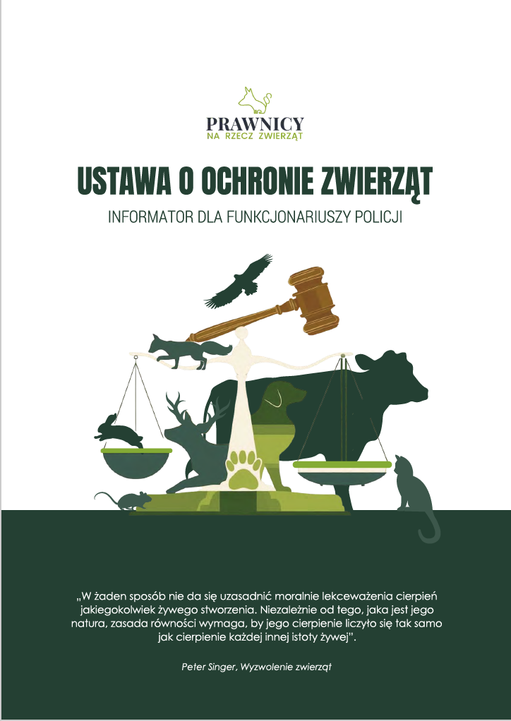 ustawa o ochronie zwierząt